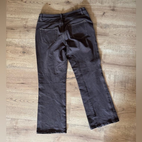 Coldwater Creek Chocolate Brown Soft Denim Pants/Jeans Stretch Size 4 - Picture 4 of 5